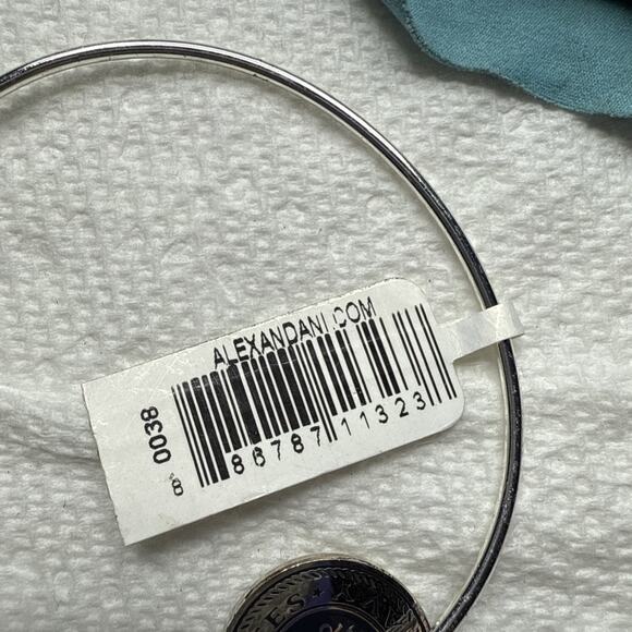 Alex and Ani‎ Bracelet US Navy Stainless Steel Bangle Adjustable 6.5 - 7.5 in - Picture 8 of 8